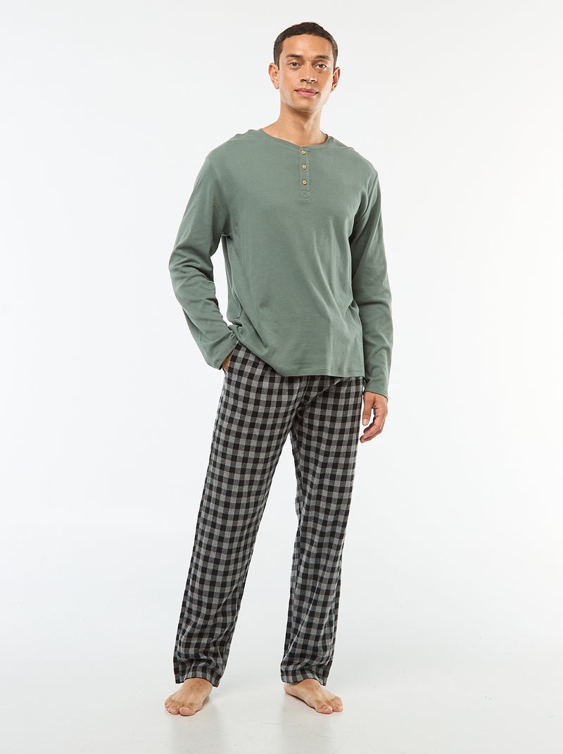 Pantalón de pijama con 2 bolsillos Negro - Kiabi