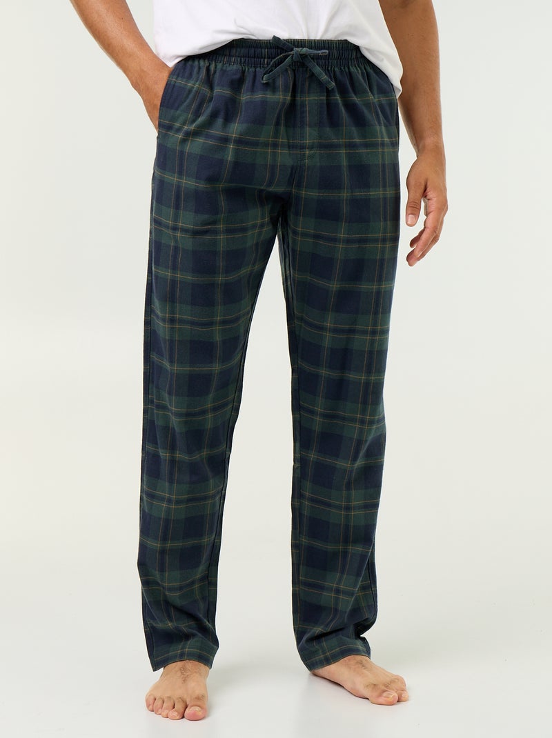 Pantalón de pijama con 2 bolsillos Verde - Kiabi