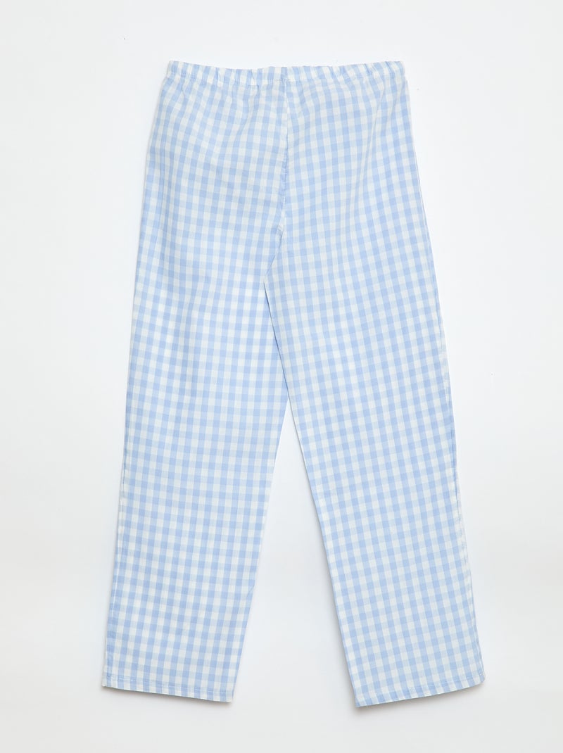 Pantalón de pijama con estampado Azul - Kiabi
