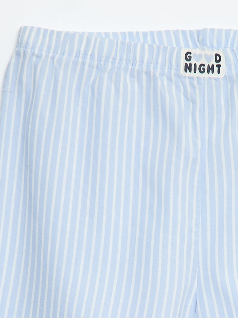 Pantalón de pijama con estampado Azul - Kiabi