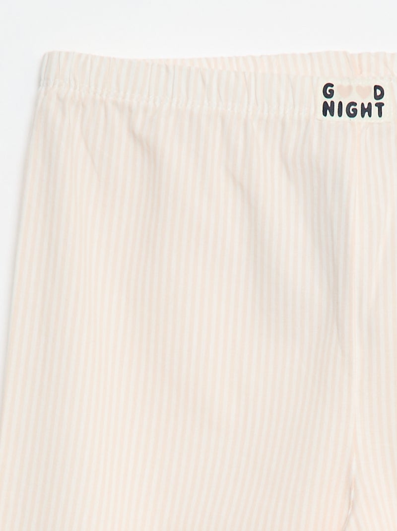 Pantalón de pijama con estampado Rosa - Kiabi