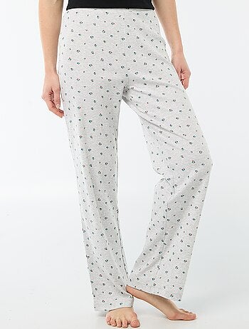 Pantalón de pijama de canalé