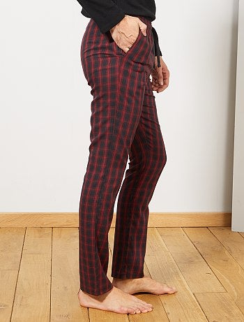 Pantalón de pijama de cuadros - Kiabi