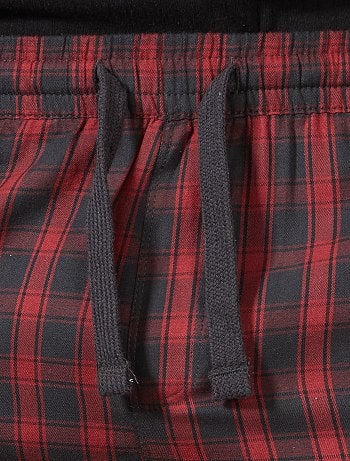 Pantalón de pijama de cuadros - Kiabi