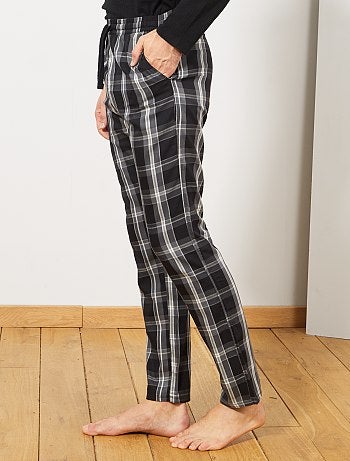 Pantalón de pijama de cuadros - Kiabi