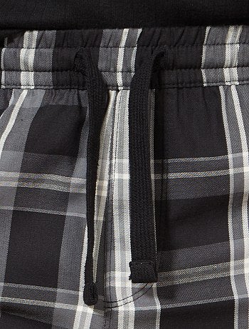 Pantalón de pijama de cuadros - Kiabi