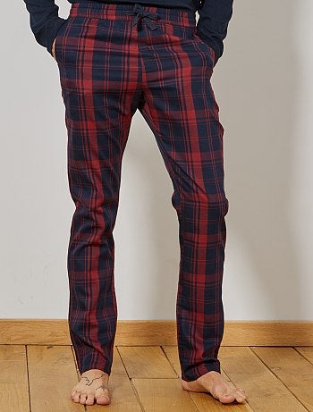 Pantalón de pijama de cuadros - Kiabi
