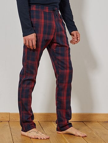 Pantalón de pijama de cuadros - Kiabi