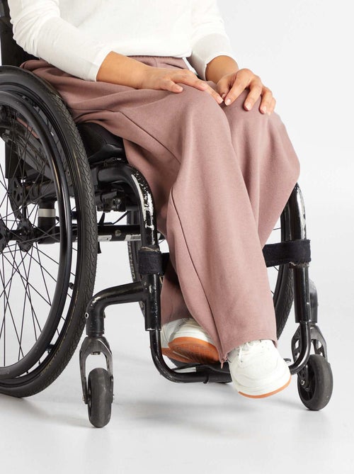 Pantalón de pijama de felpa - colección de fácil colocación - Kiabi