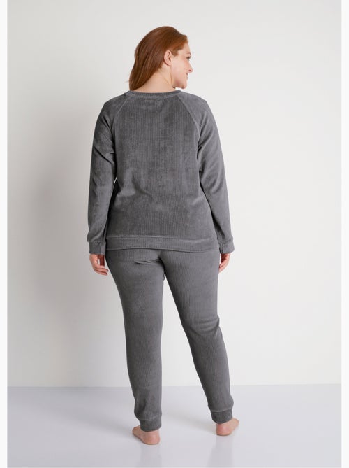 Pantalón de pijama de pana - Afibel - Kiabi