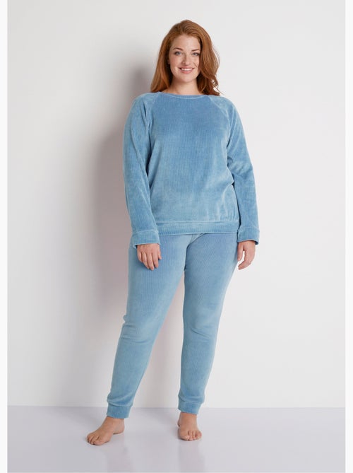 Pantalón de pijama de pana - Afibel - Kiabi