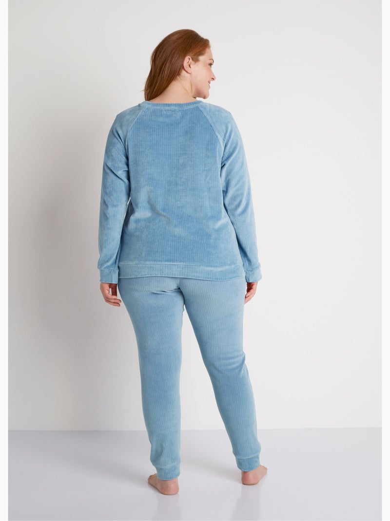 Pantalón de pijama de pana - Afibel N/D - Kiabi