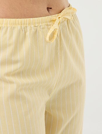 Pantalón de pijama de popelina