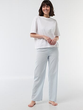 Pantalón de pijama de popelina