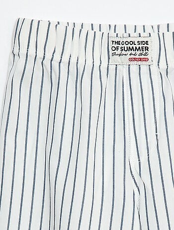 Pantalón de pijama de popelina