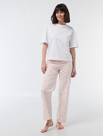 Pantalón de pijama de popelina