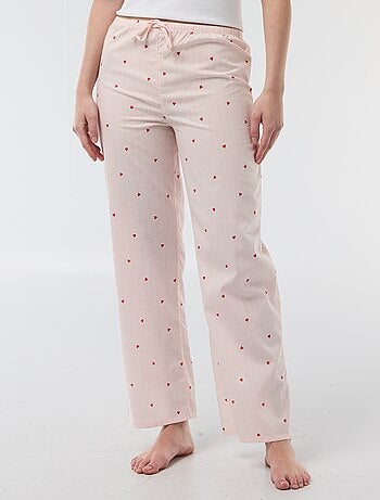 Pantalón de pijama de popelina
