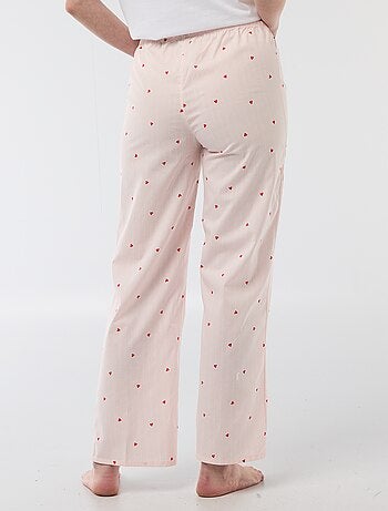 Pantalón de pijama de popelina