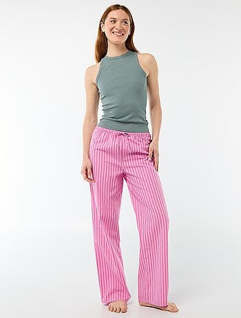Pantalón de pijama de popelina