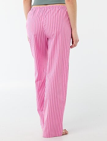 Pantalón de pijama de popelina