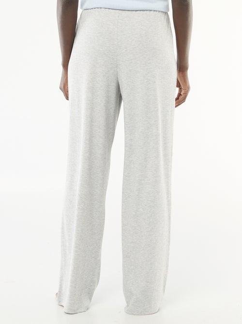 Pantalón de pijama de punto elástico - Kiabi