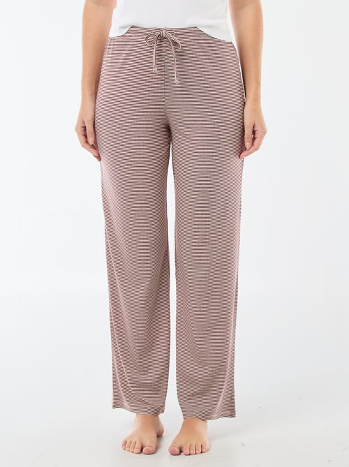 Pantalón de pijama de punto elástico - Kiabi