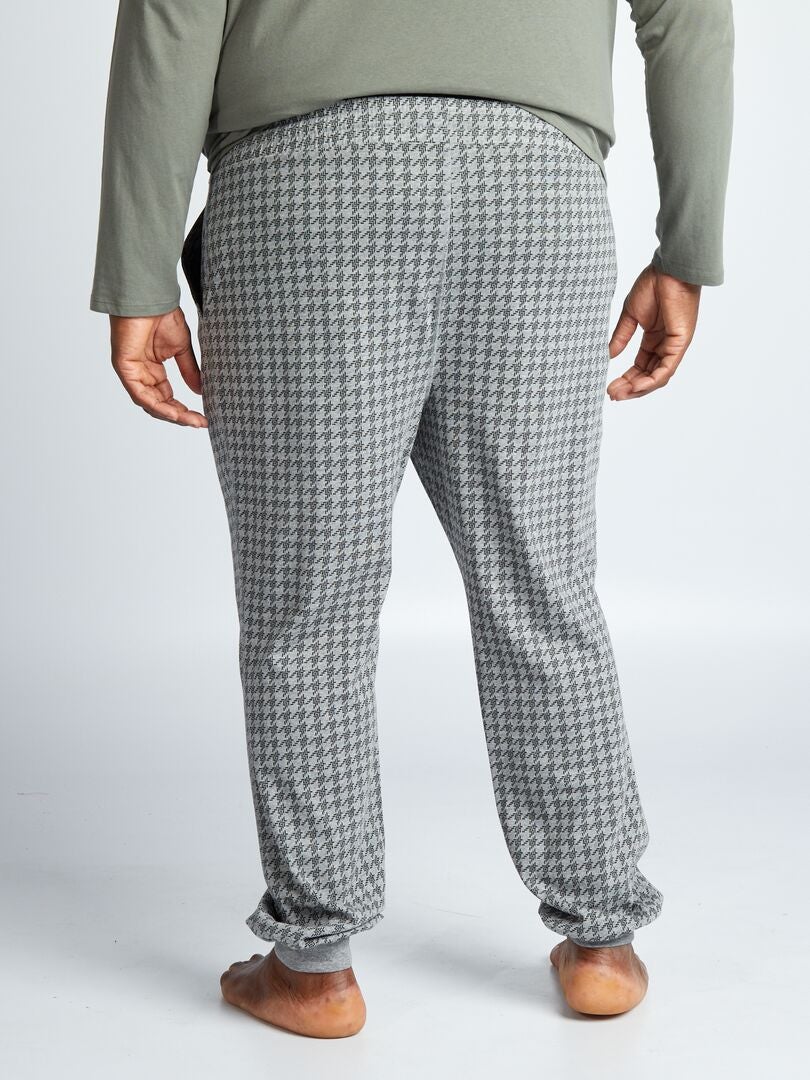Pantalón de pijama de punto GRIS - Kiabi