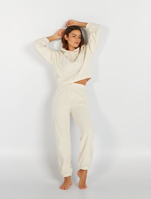 Pantalón de pijama de tejido polar - Kiabi