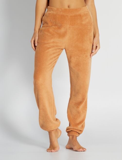 Pantalón de pijama de tejido polar - Kiabi