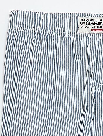 Pantalón de pijama de popelina