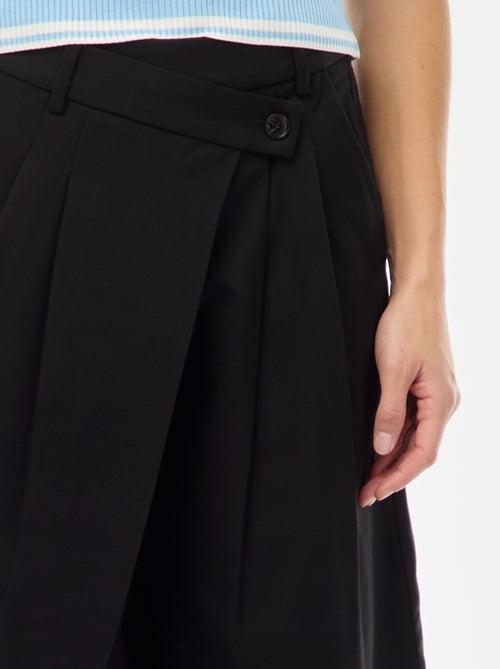 Pantalón de pinzas asimétrico - Kiabi