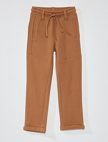 Pantalón de piqué de algodón - Corte más ajustado - Kiabi