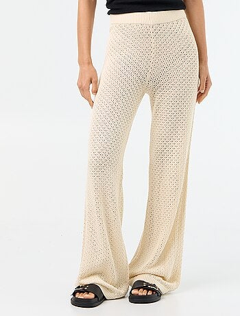 Pantalón de playa de croché