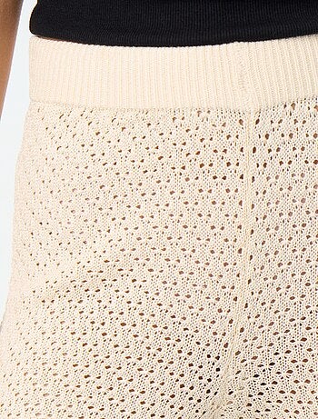 Pantalón de playa de croché