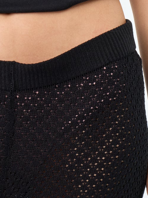 Pantalón de playa de croché - Kiabi