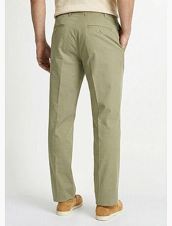 Pantalón de polialgodón con cinturón invisible ajustable - Afibel