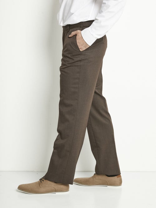 Pantalón de polilana invisible con cinturón ajustable - Afibel - Kiabi