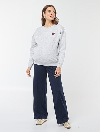 Pantalón de premamá corte recto