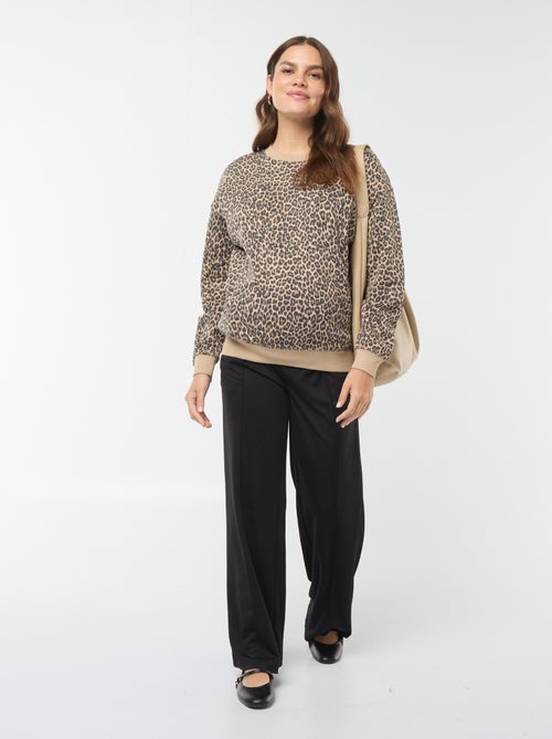 Pantalón de premamá corte recto - Kiabi