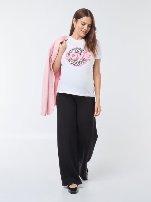 Pantalón de premamá interior polar - Kiabi