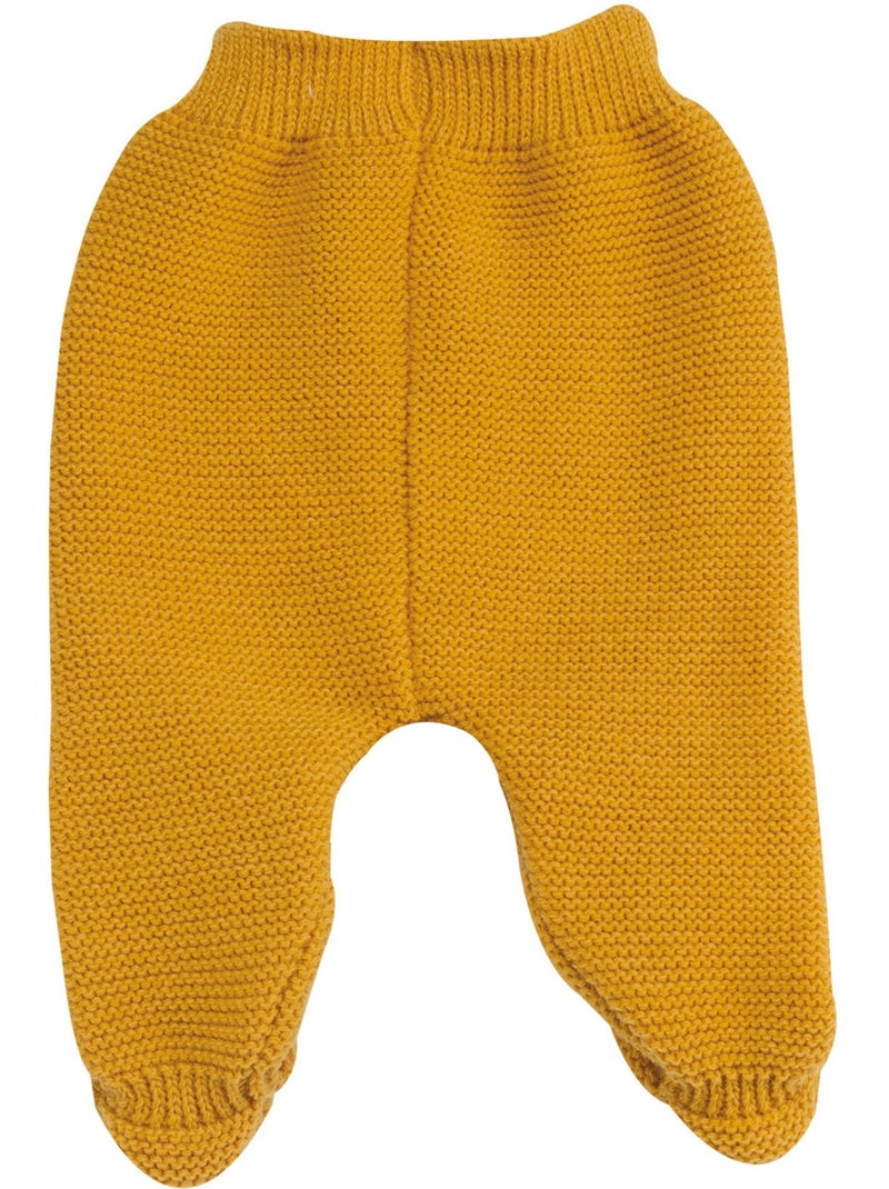 Pantalón de punto - canastilla de nacimiento Amarillo dorado - Kiabi