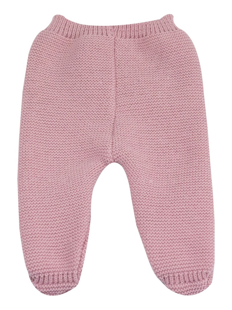 Pantalón de punto - canastilla de nacimiento Rosa viejo - Kiabi
