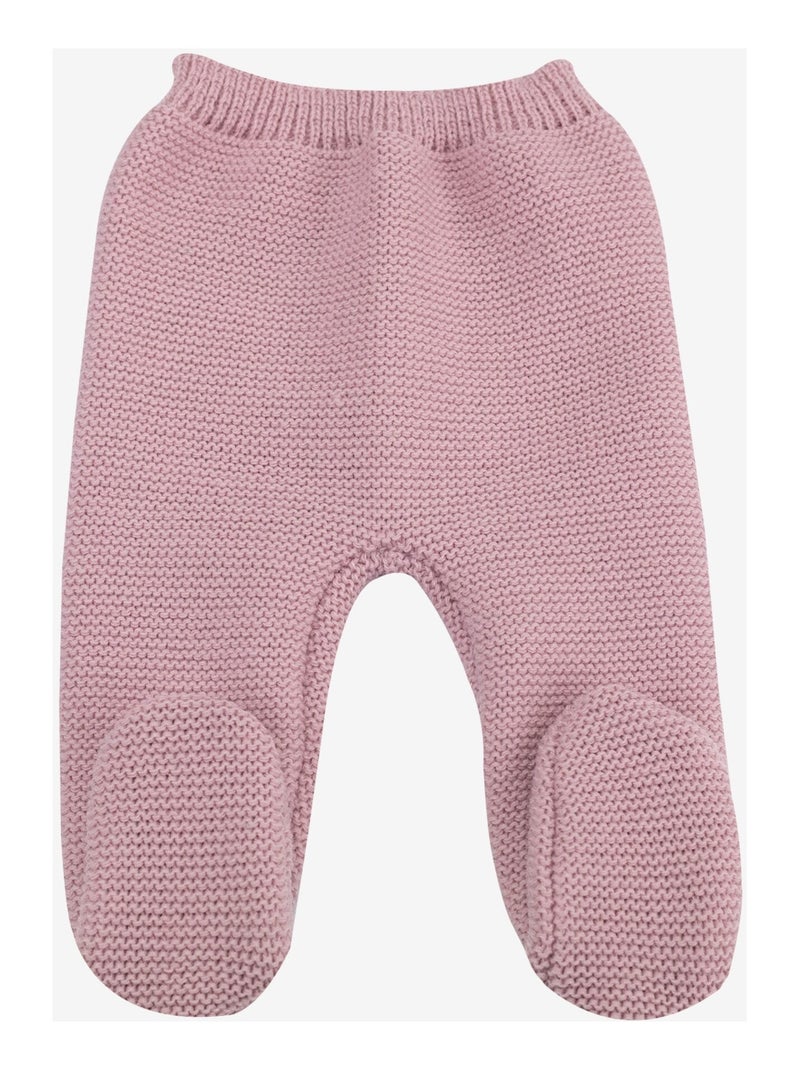 Pantalón de punto - canastilla de nacimiento Rosa viejo - Kiabi