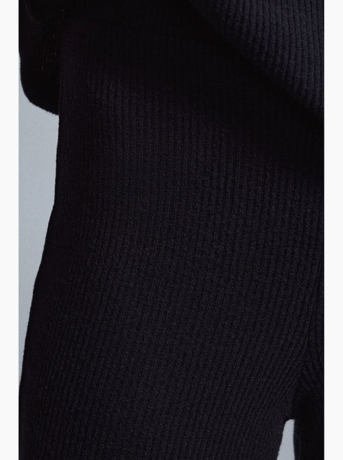 Pantalón de punto acampanado de tiro alto dilvin - Kiabi Pantalón de punto acampanado de tiro alto dilvin - Kiabi
