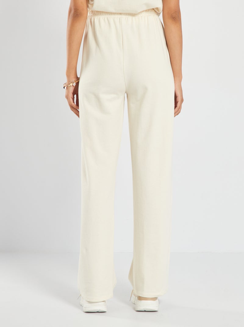 Pantalón de punto BEIGE - Kiabi