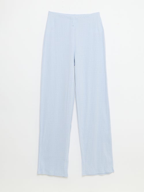 Pantalón de punto calado - Kiabi