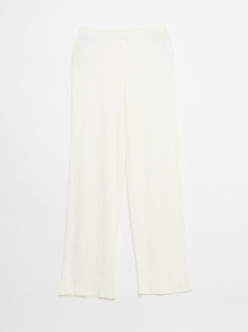 Pantalón de punto calado - Kiabi