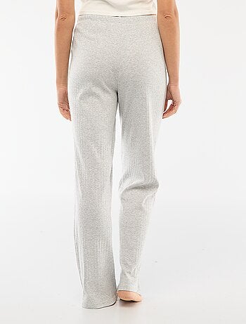 Pantalón de punto calado