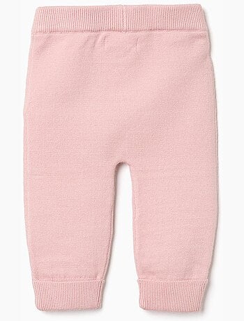 Pantalón de punto con cintura elástica