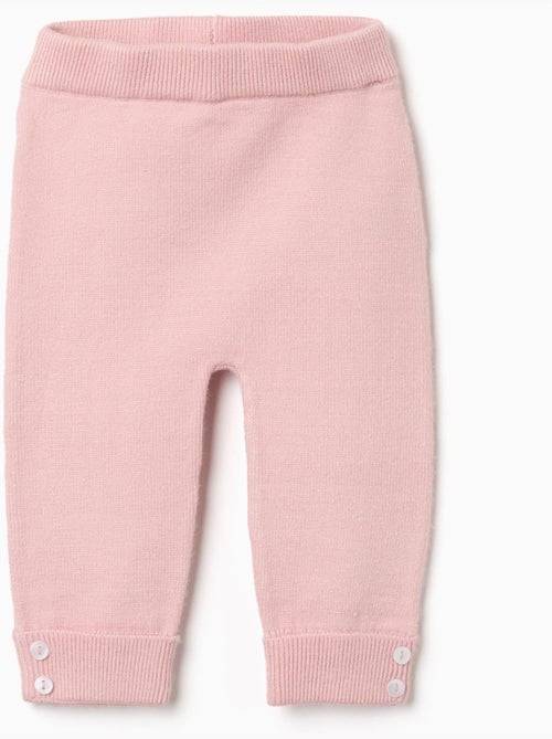 Pantalón de punto con cintura elástica - Kiabi